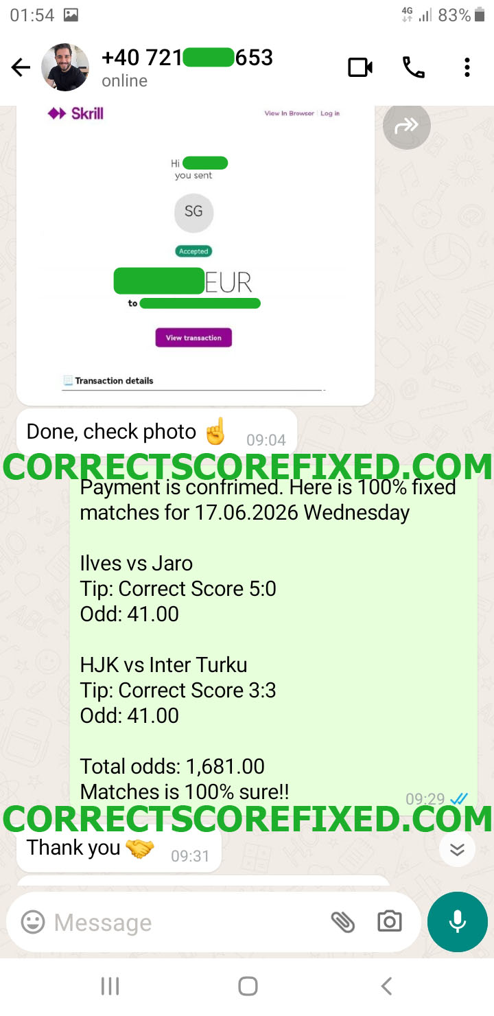 Fixed Matches