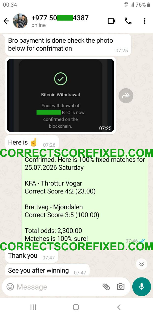 Fixed Matches 100 Sure