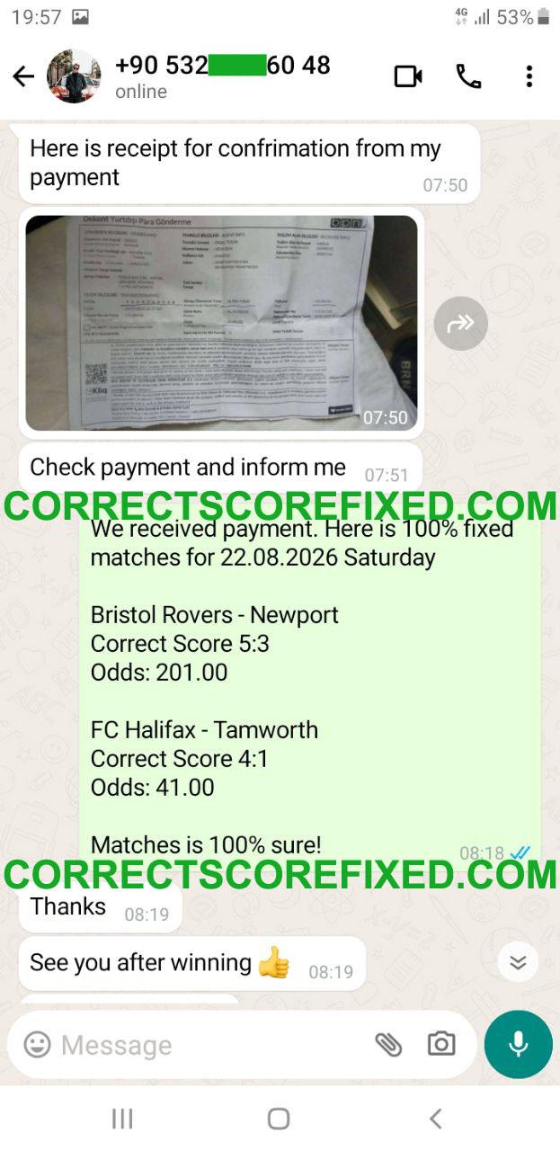 Fixed Matches