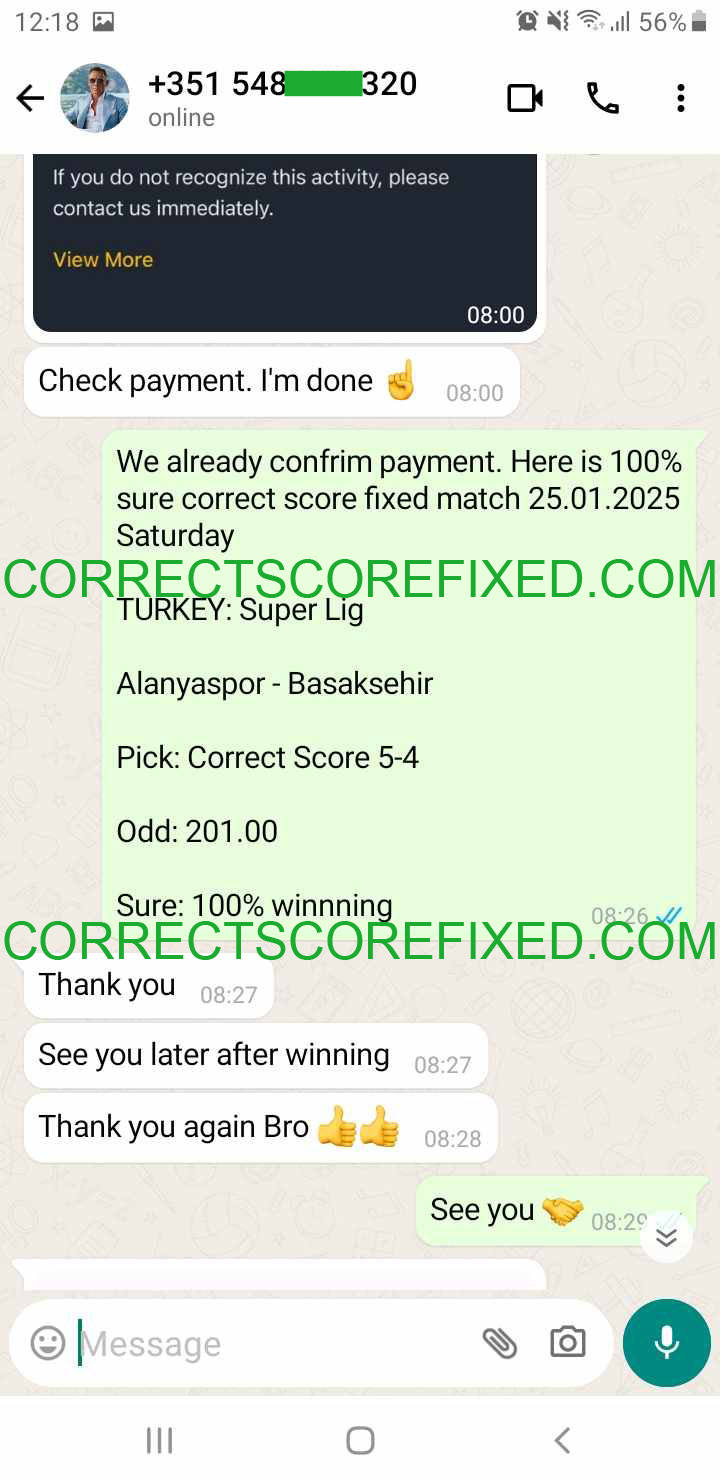 Fixed Matches