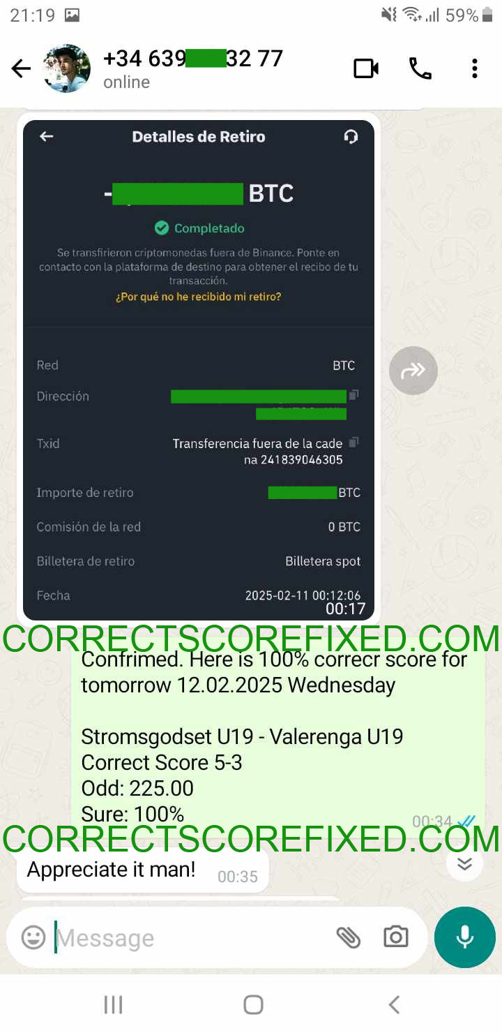 Correct Fixed Match