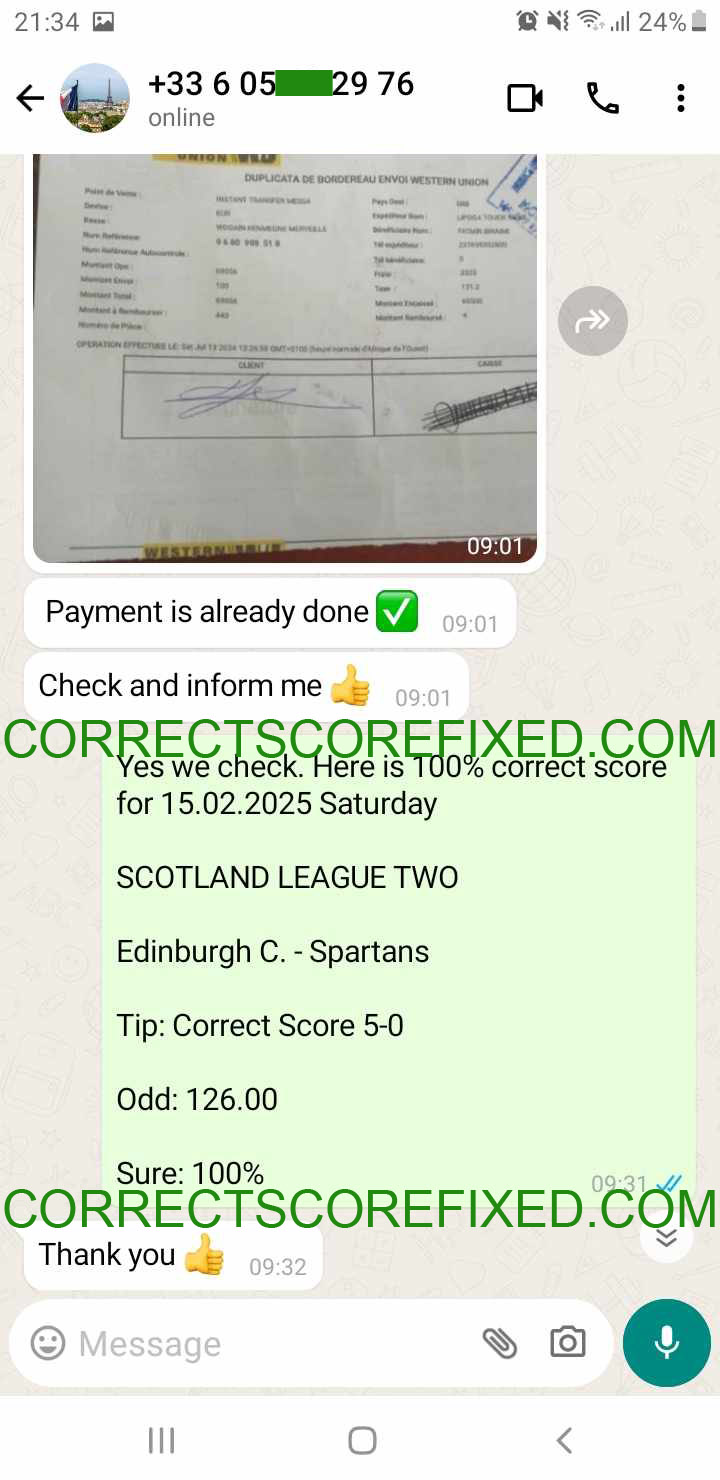 Fixed Matches