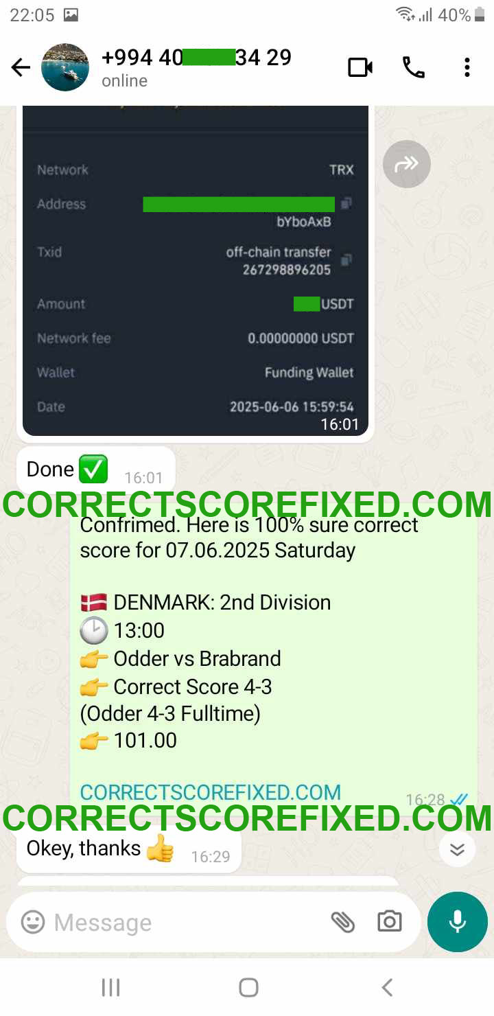 Correct Fixed Match