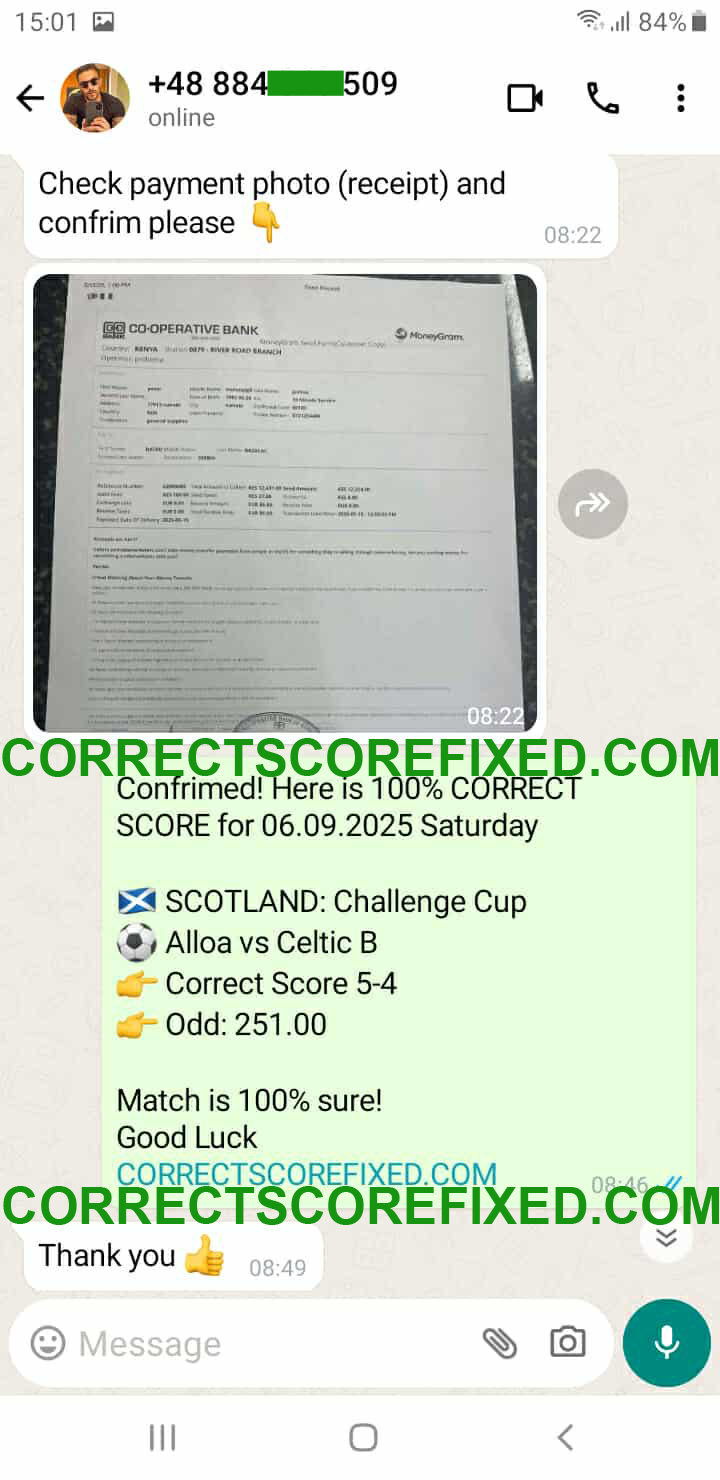 Correct Fixed Matches