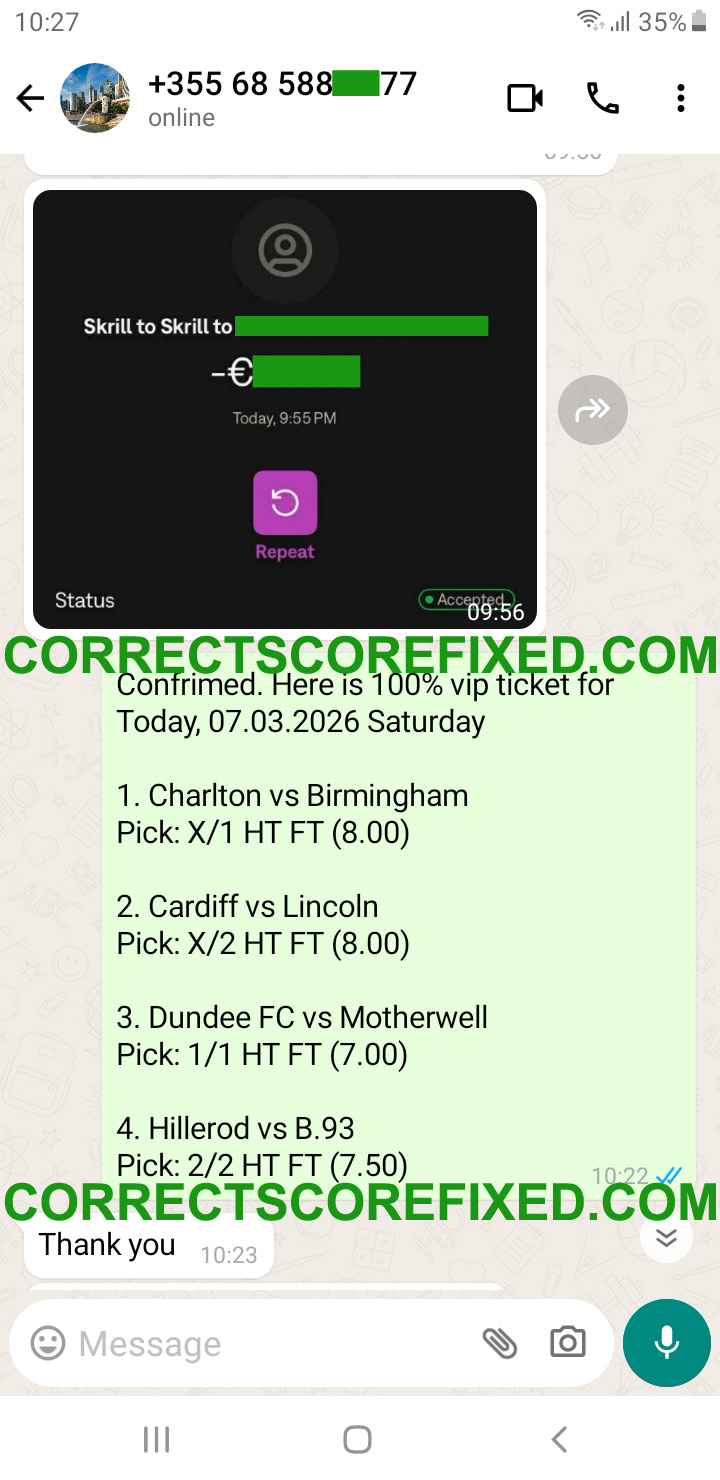 Fixed Match 100% Sure