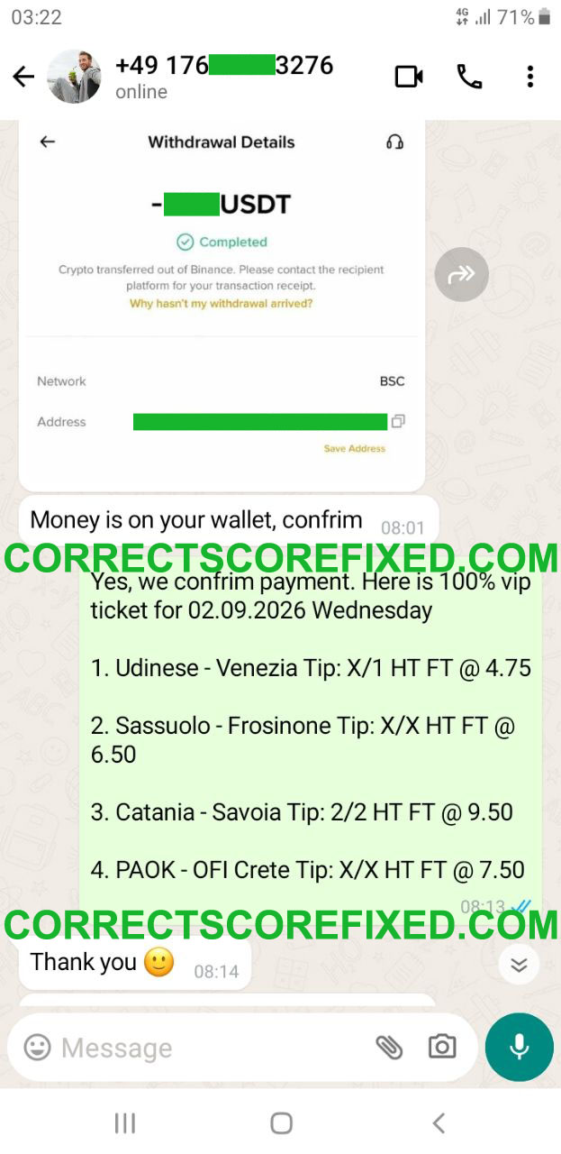 Fixed Matches 100 Sure