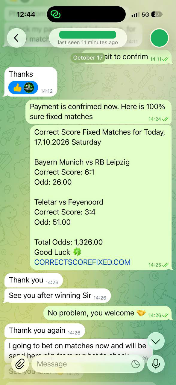 Correct Fixed Matches