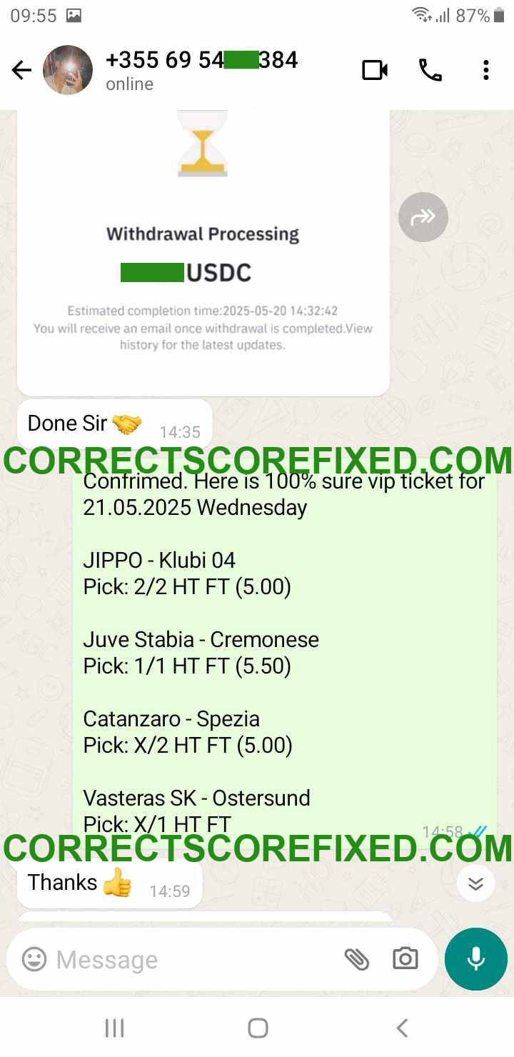 Source Fixed Matches