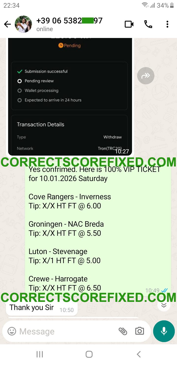 Fixed Match 100% Sure