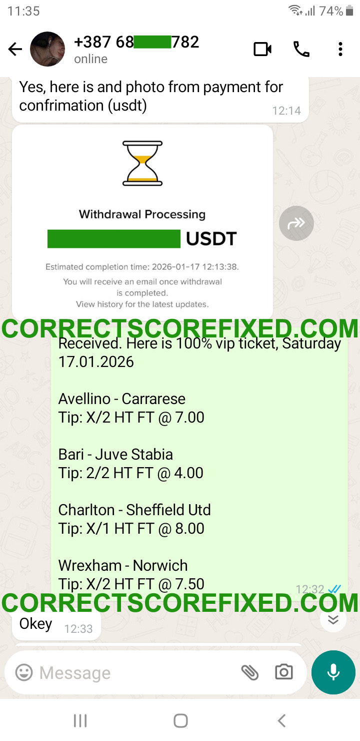 Fixed Match 100% Sure