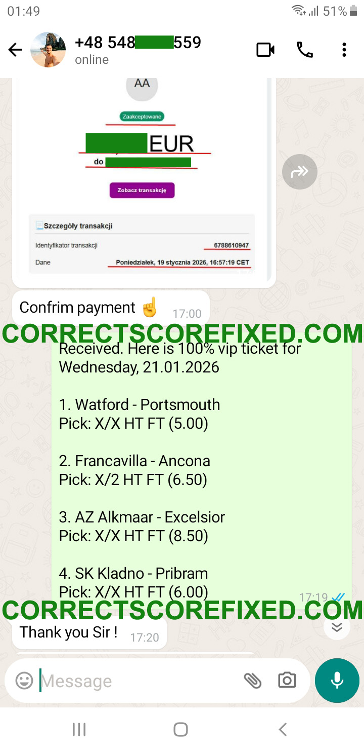 Fixed Match 100% Sure