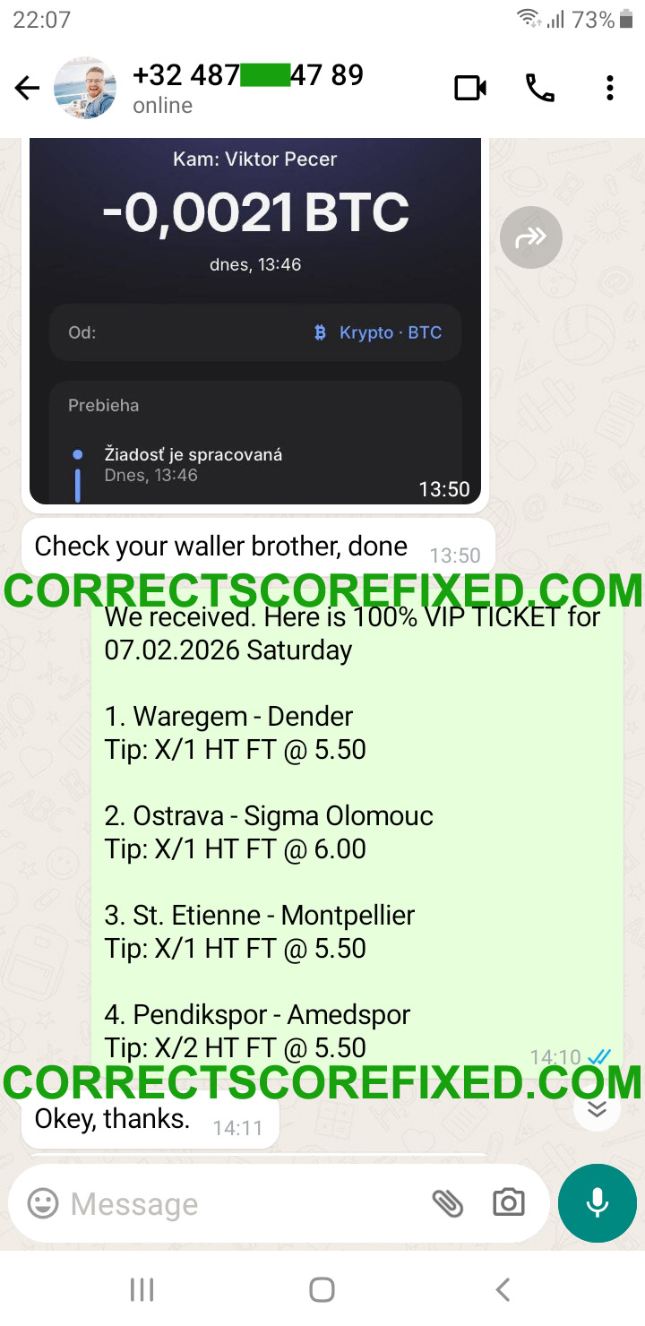 Fixed Match 100% Sure