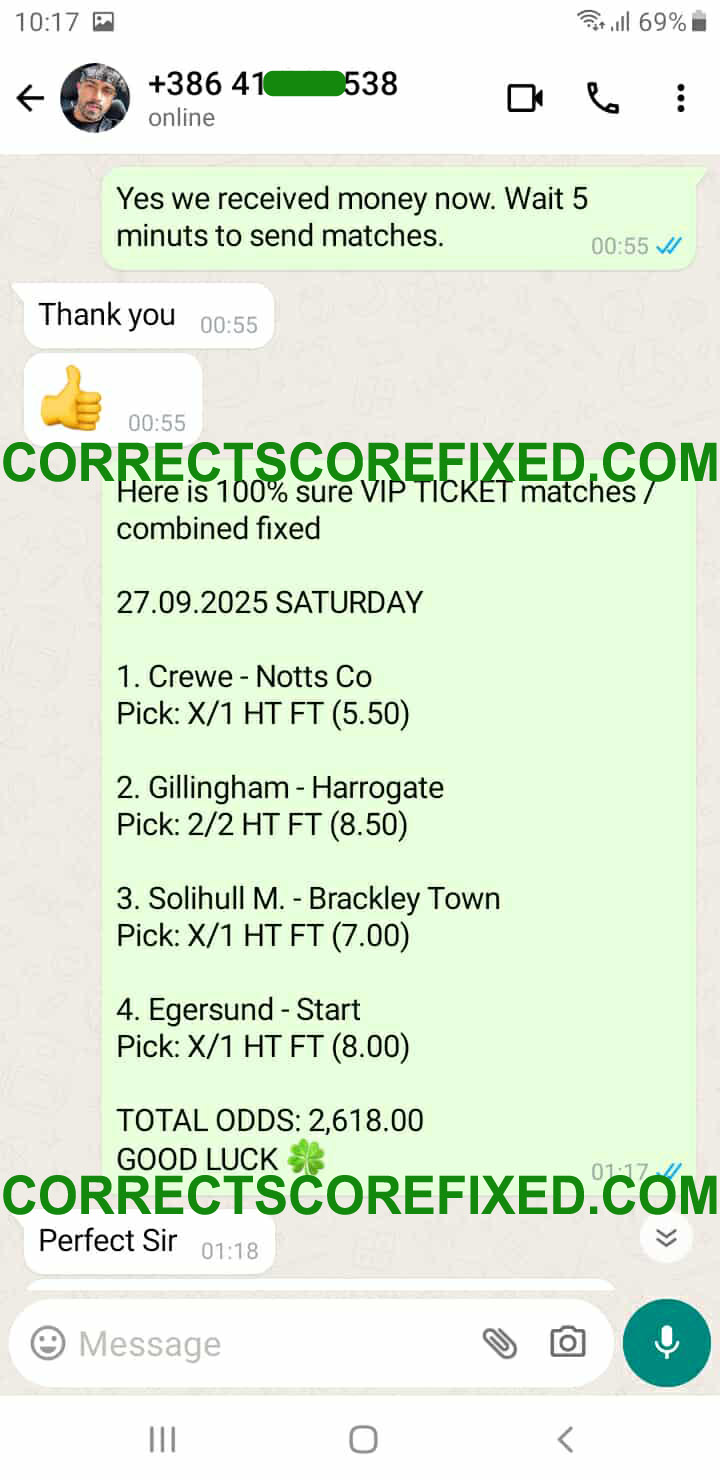 Fixed Matches