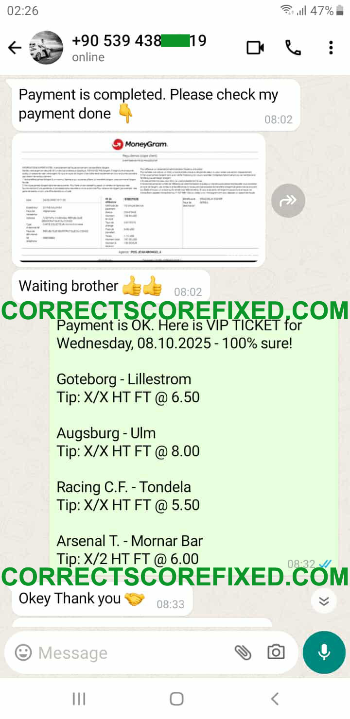 Fixed Matches