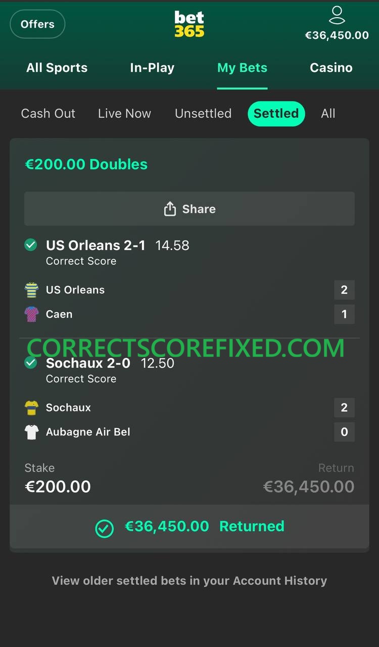 Fixed Matches