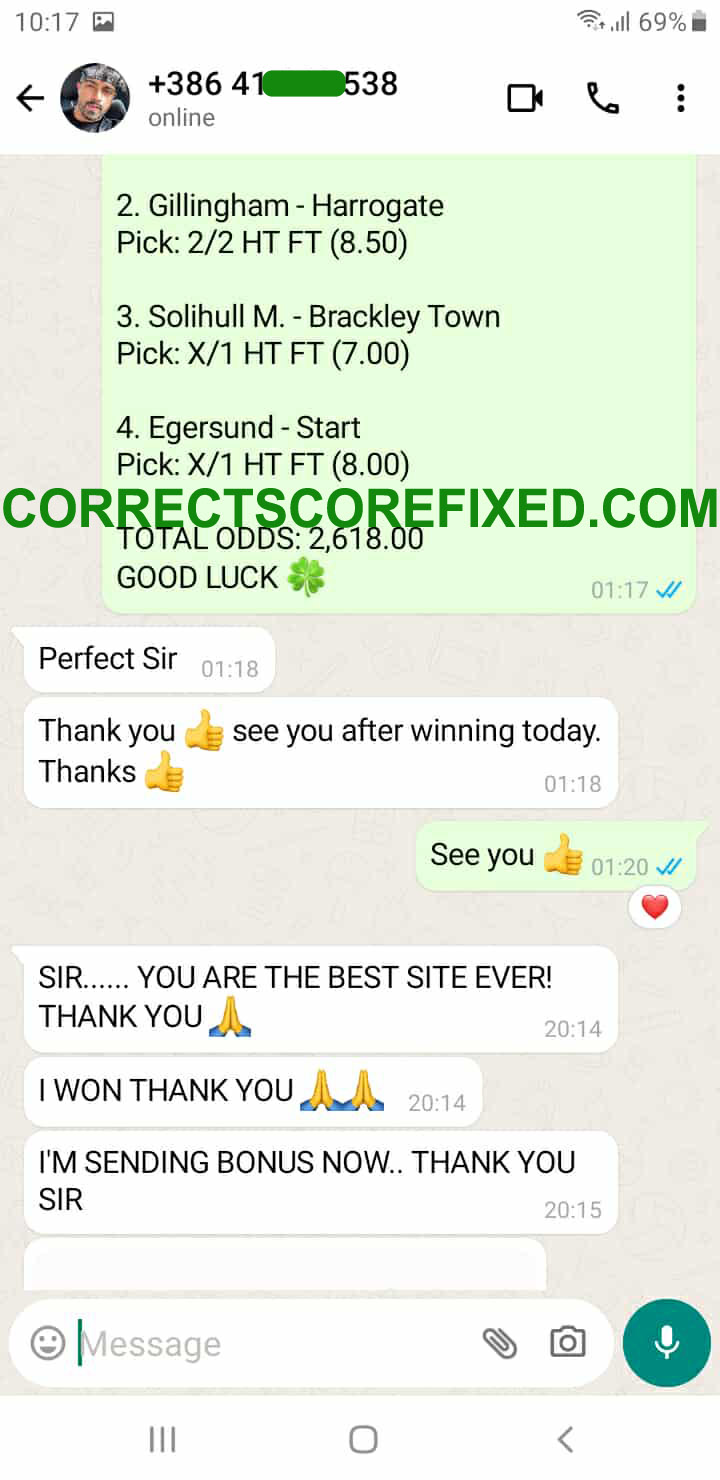 Football Fixed Match