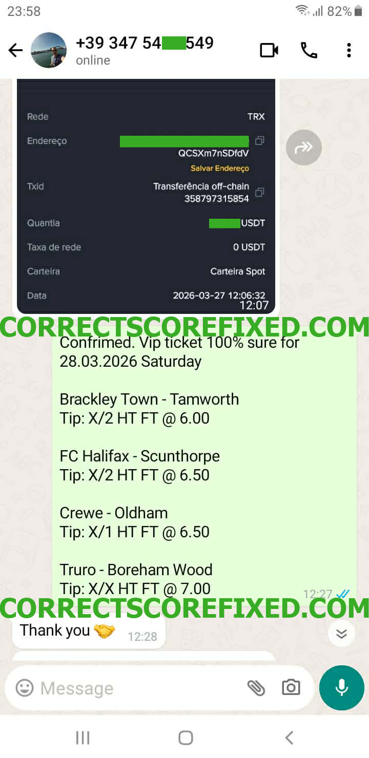 Fixed Match 100% Sure